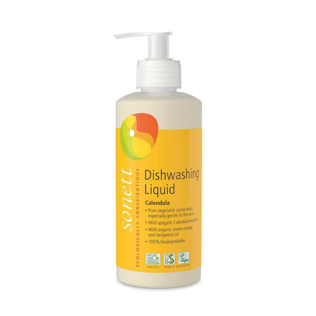 Sonett Bitkisel Elde Bulaşık Yıkama Sıvı Deterjanı - Calendula - Aynısefa 300ml