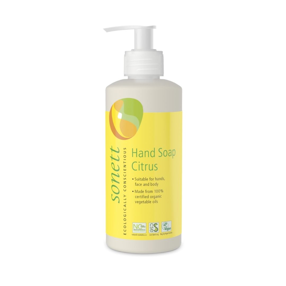 Organik Sıvı El Sabunu Limon Otu 300 ml