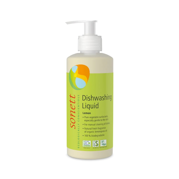 Sonett Bitkisel Elde Bulaşık Yıkama Sıvı Deterjanı - Limonotlu - 300ml