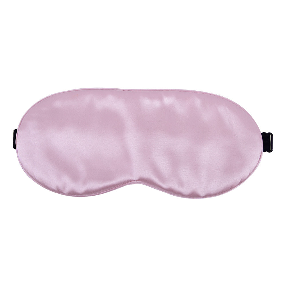 İpekshop Pembe İpek Uyku Goz Bandi On